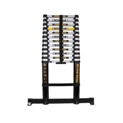 TOUGH MASTER Telescopic 3.8m Aluminium Extendable Ladder