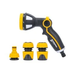TOUGH MASTER® Multi Spray Gun Starter Set 8 Function Spray Gun Starter Set Connector & Adaptors