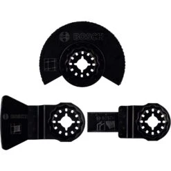 Bosch 2607017324 Multitool Accessory Set 3 Piece