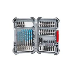 Bosch 2608577147 35Pc Impact Control Multi Construction Drill Bit Set In Case