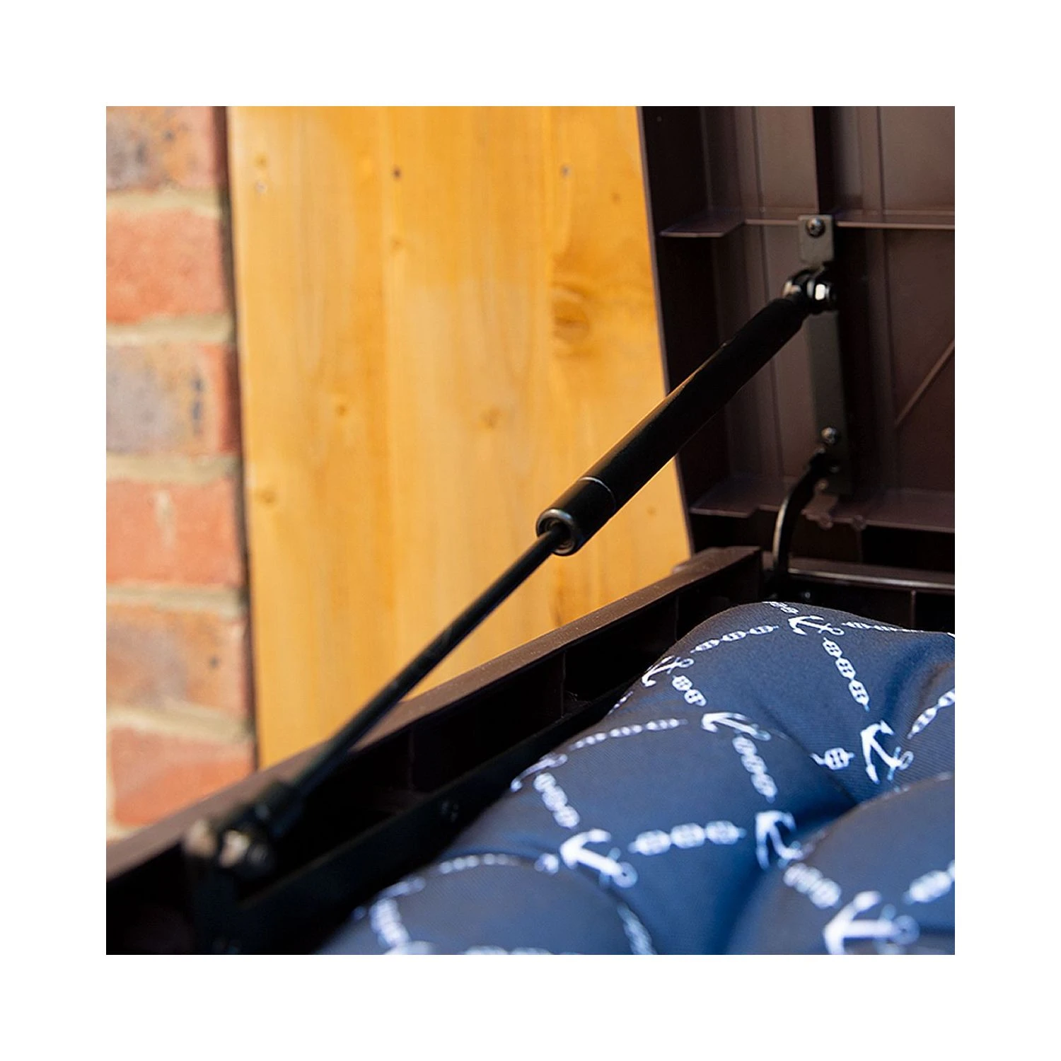 TOUGH MASTER® 460L Large Outdoor Storage Box: Plastic Chest Trunk Cushions Tools Container - Image 7