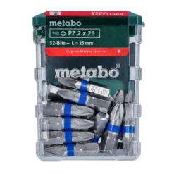 Metabo 626711000 25mm PZ2 Bit Box - Pack Of 25