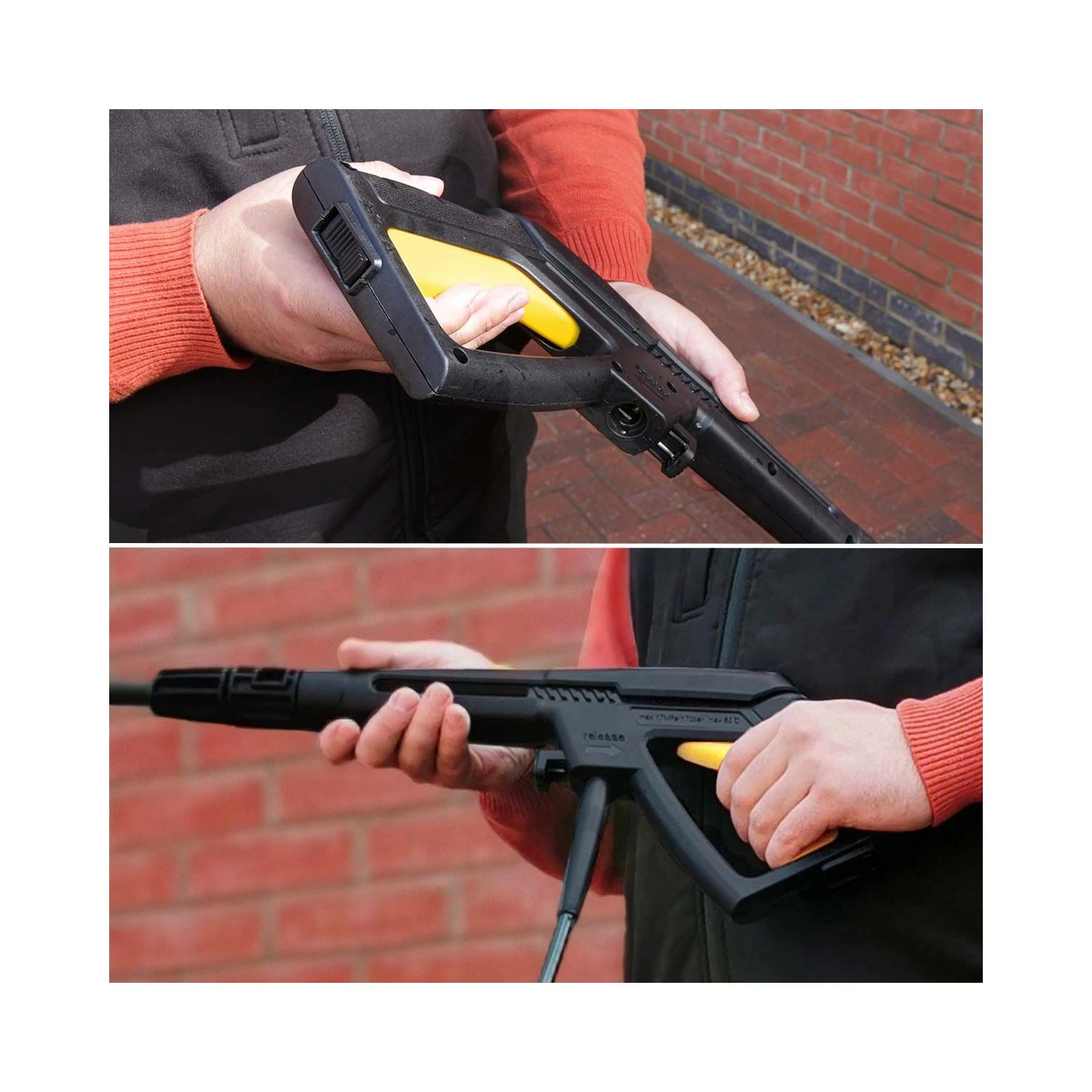 TOUGH MASTER® Pressure Washer Jet Power Patio Cleaner 160bar Lightweight - Image 8