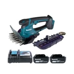Makita DUM604 18V LXT 160mm Cordless Grass Shear With 2 X 3.0Ah Batteries & Charger
