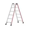Hymer 402416 Anodised Double Sided Aluminium Step Ladder 2 X 8 Tread