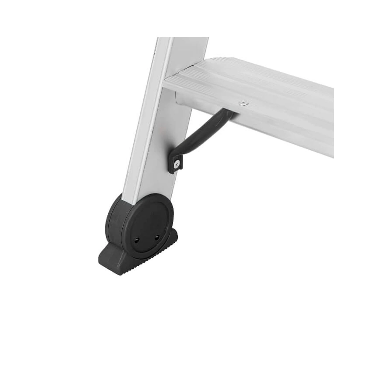 Hymer 402607 Anodised Platform Step Ladder With Enclosed Tooltray - 7 Tread - Image 7