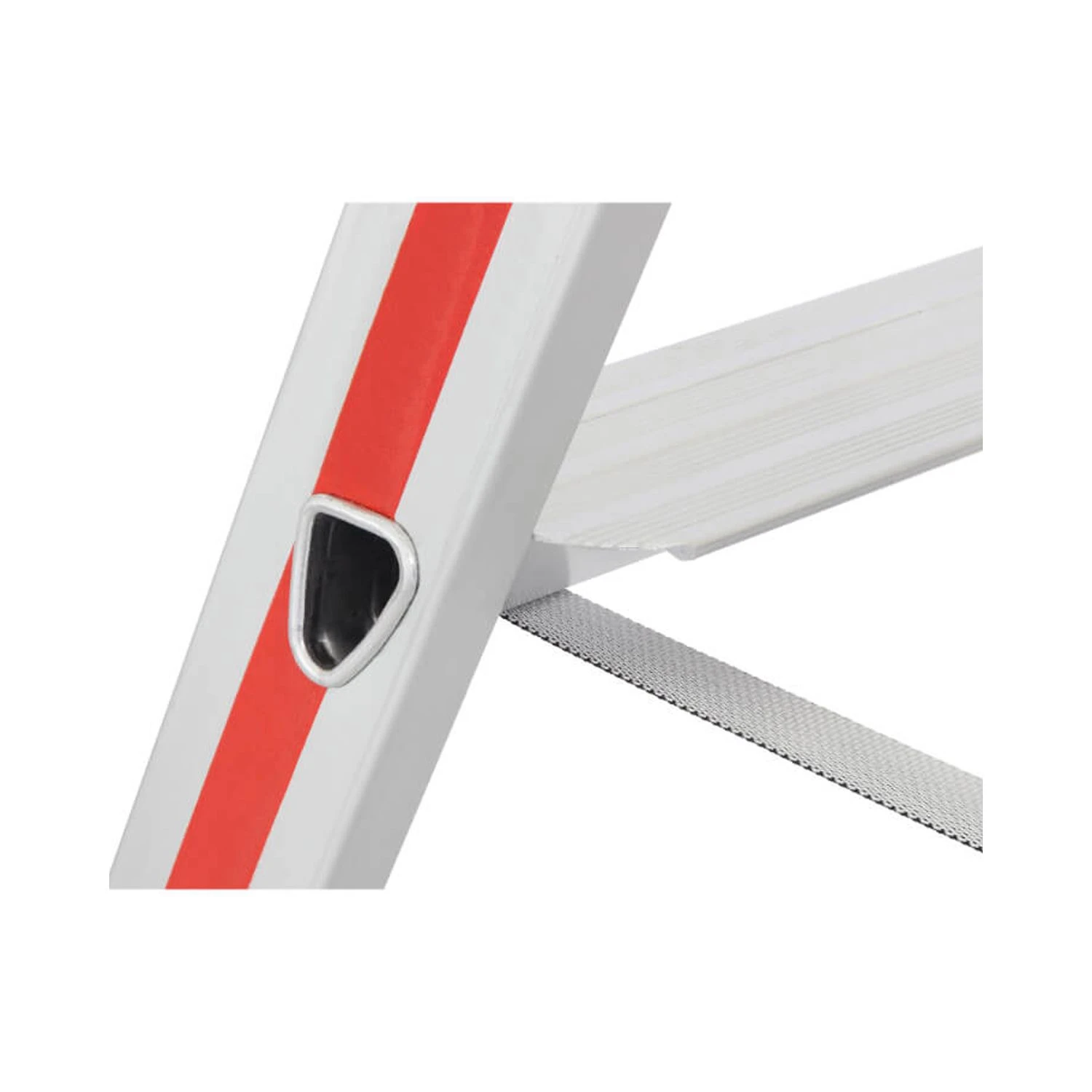 Hymer 402607 Anodised Platform Step Ladder With Enclosed Tooltray - 7 Tread - Image 6