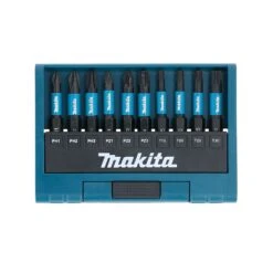 Makita E-12011 Pozi 50mm 10 Piece Black Screwdriver Bit Set