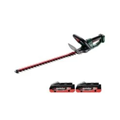 Metabo HS 18 LTX 65 18V Cordless 65cm Hedge Trimmer With 2 X 4.0Ah Batteries