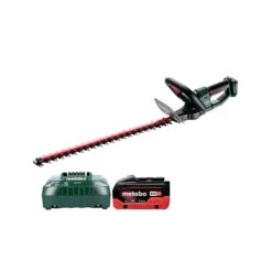 Metabo HS 18 LTX 65 18V Cordless 65cm Hedge Trimmer With 1 X 5.5Ah Battery & Charger