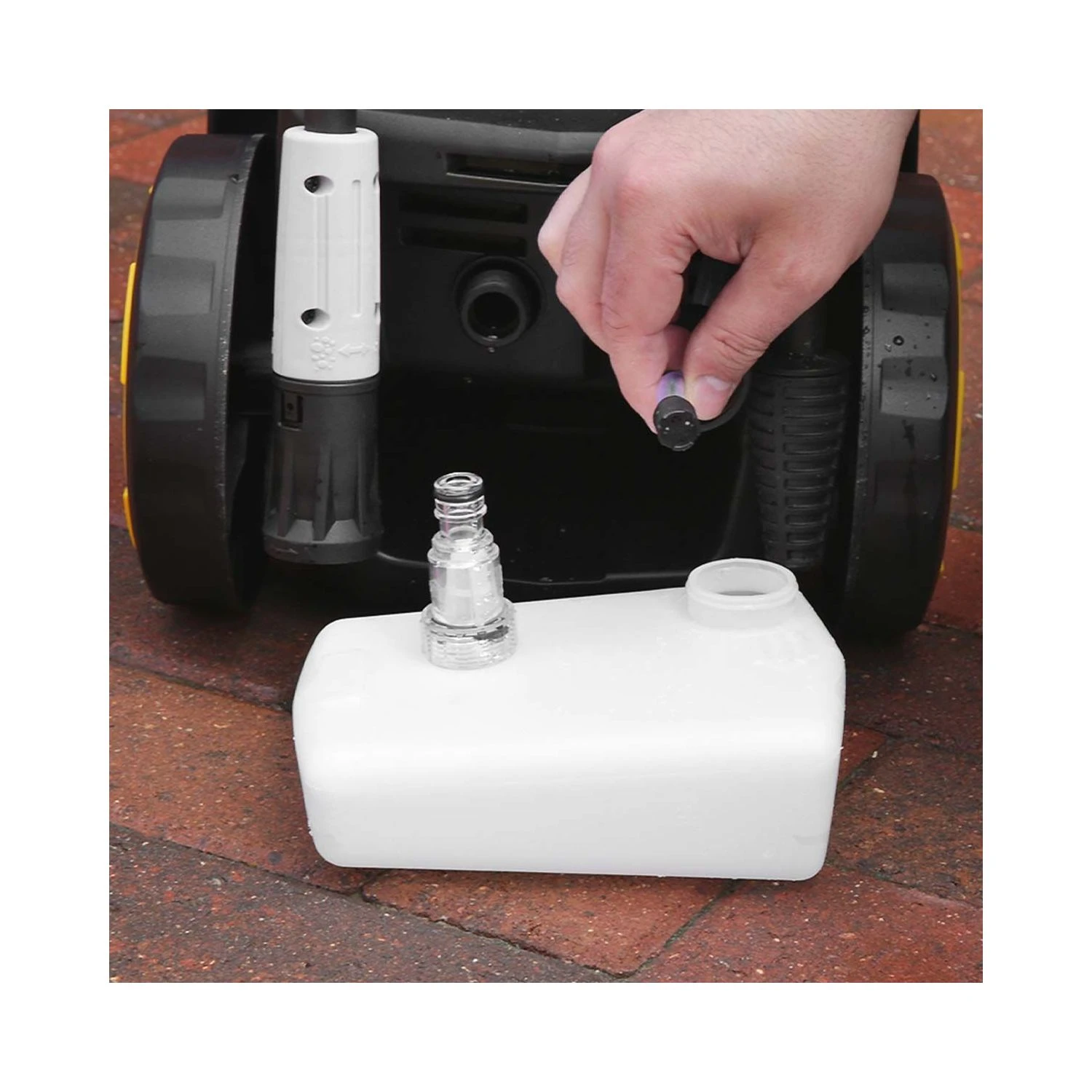 TOUGH MASTER® Pressure Washer Jet Power Patio Cleaner 160bar Lightweight - Image 7