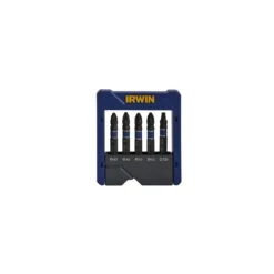 IRWIN Phillips/Pozi/TORX Impact Screwdriver Pocket Bit Set, 5 Piece