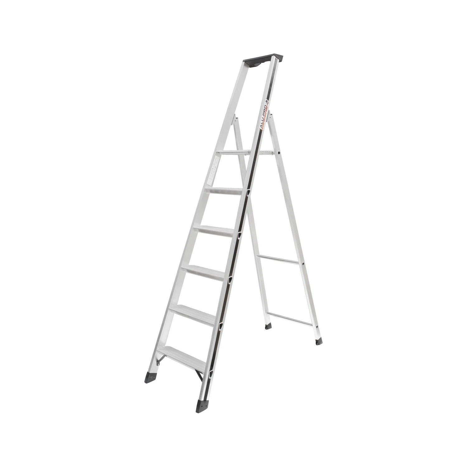 Hymer 7002606 Blackline 6 Tread Platform Step Ladder