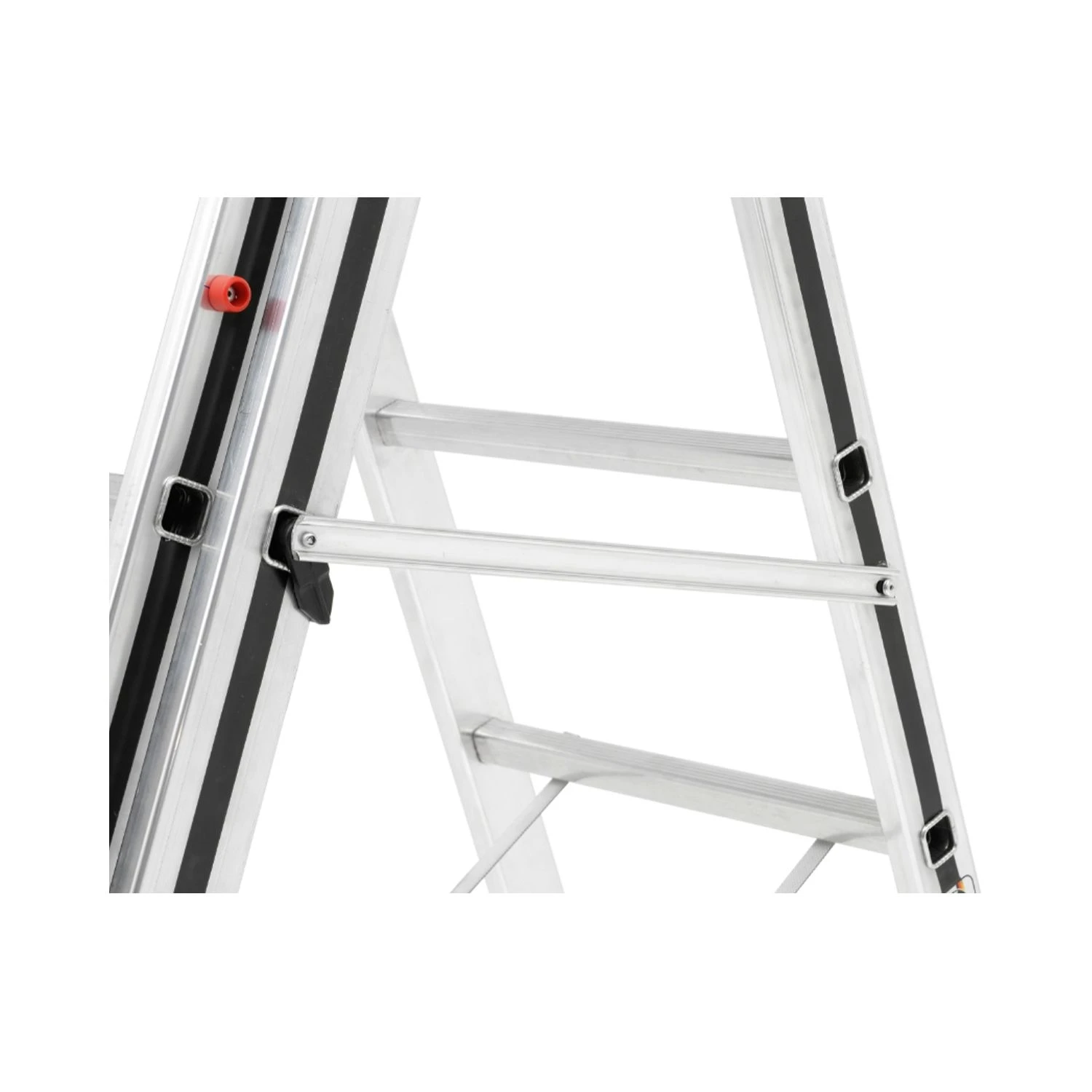 Hymer 7004730 AluPro Black Line Fixed Stabiliser Bar Combination Ladder - 3x10 Rung - Image 4