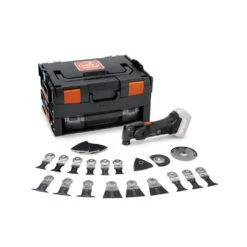 Fein AMM700 MAX 18V AS Cordless AMPShare Black Edition Oscillating Multi-Tool With Accessories In Carry Case - 71294162000