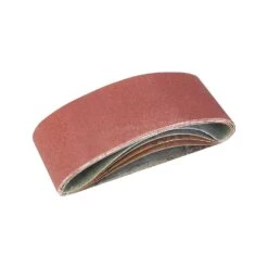Silverline 760354 5 Piece Sanding Belts 75 X 457mm - 40, 60, 80, 120 Grit