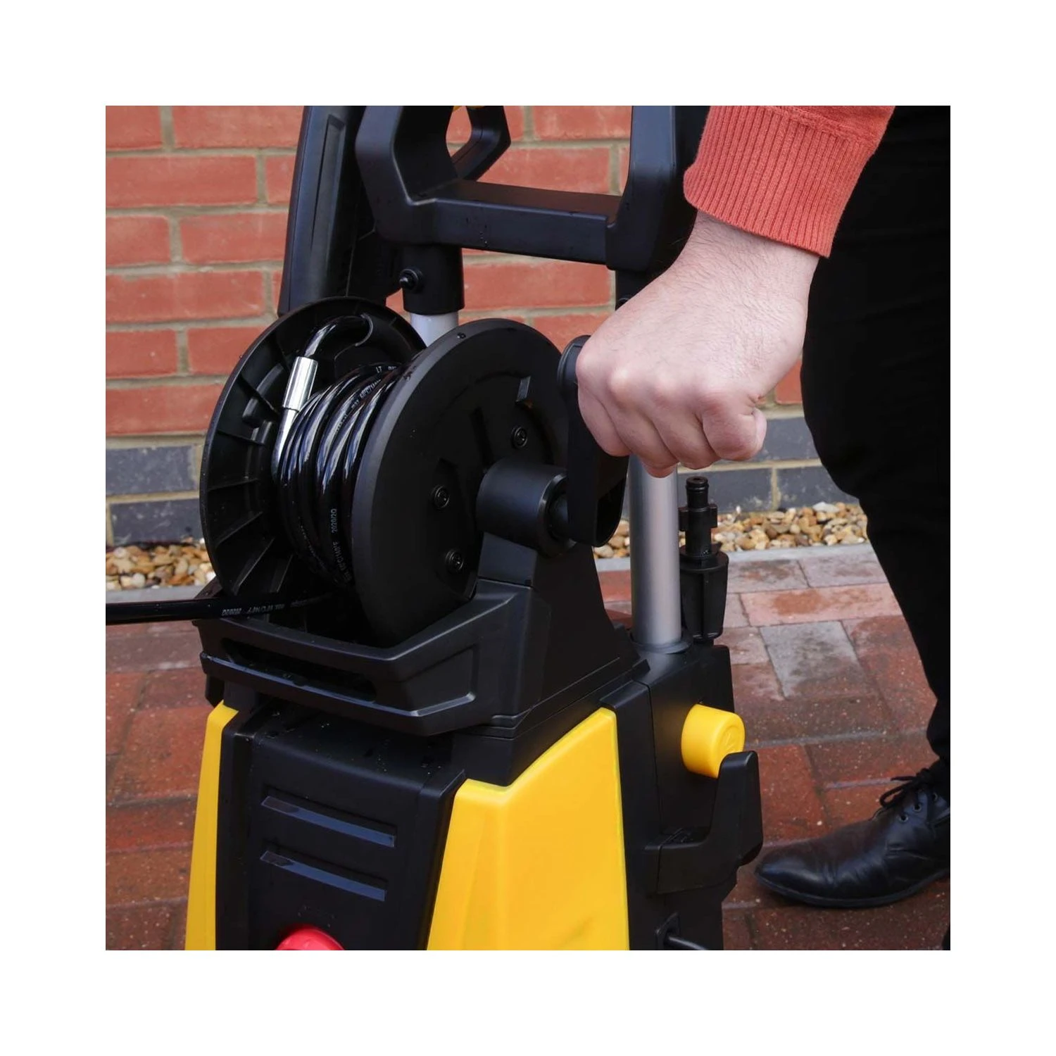 TOUGH MASTER® Pressure Washer Jet Power Patio Cleaner 160bar Lightweight - Image 9