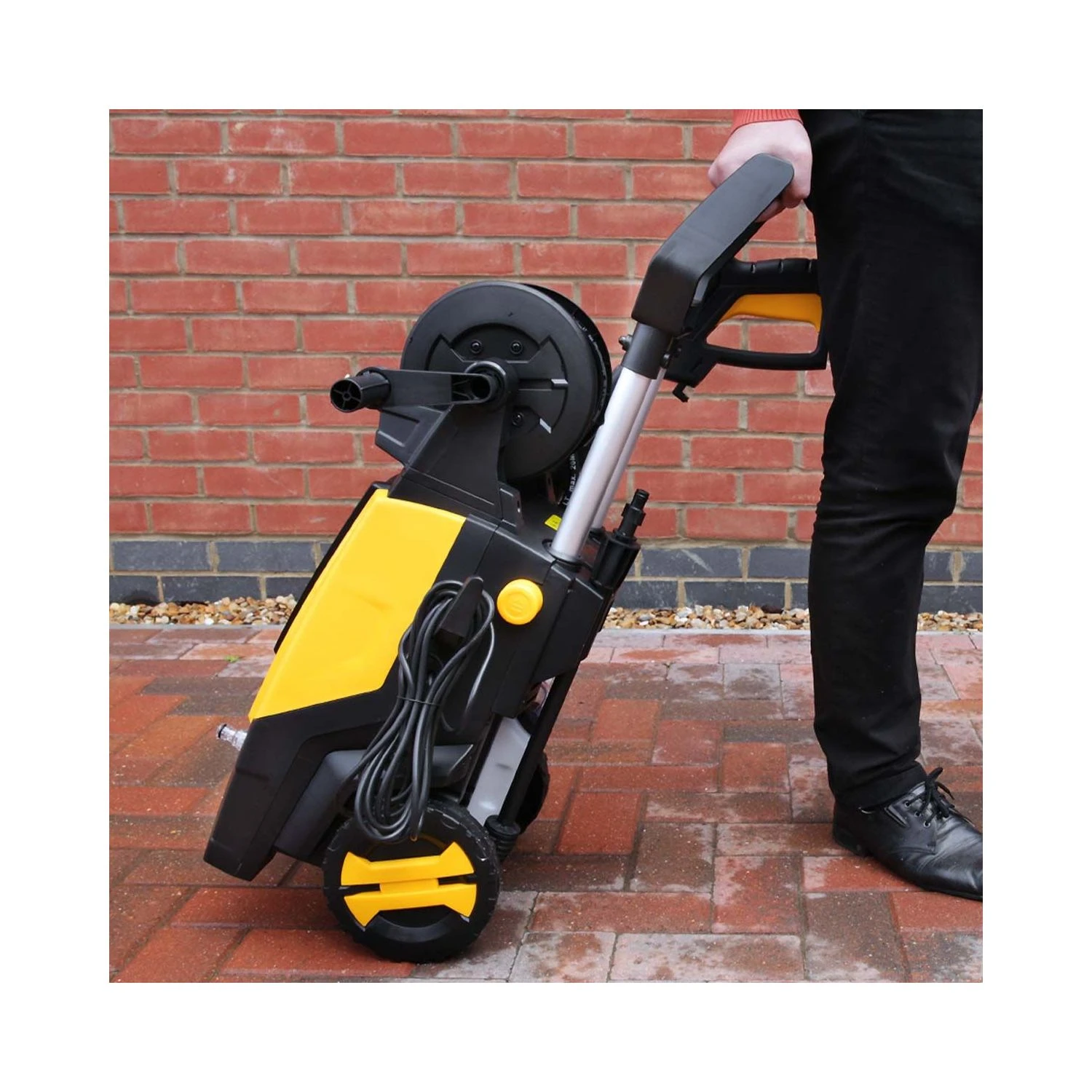 TOUGH MASTER® Pressure Washer Jet Power Patio Cleaner 160bar Lightweight - Image 6