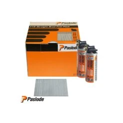 Paslode 921588 Straight Brad Nails 32mm Pack Of 2000 With 2 Fuel Cells