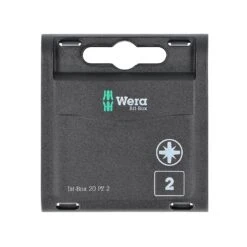 Wera WER057760 20 Piece Extra Hard PZ2 Screwdriver Bits 25mm - 05057760001
