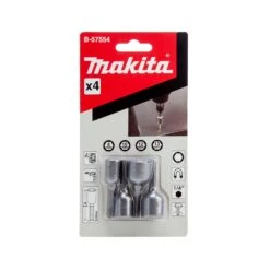 Makita B-57554 4 Piece Magnetic Nut Setter Set
