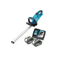 Makita DUH551 18V Twin Hedge Trimmer With 2 X 3.0Ah Batteries & Charger