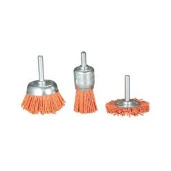 Makita D-70742 3 Piece 80 Grit Drill Nylon Brush Set
