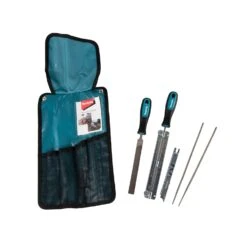Makita D-72160 4.5mm Chainsaw Chain Blade Sharpening Set In Roll Up Pouch
