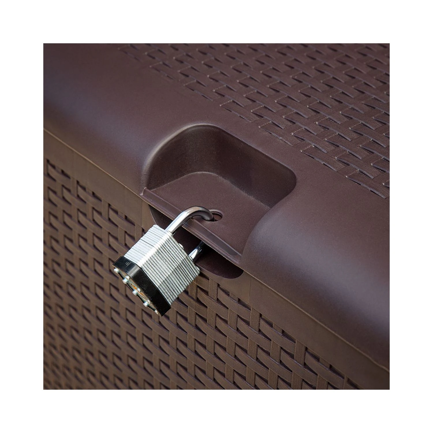 TOUGH MASTER® 460L Large Outdoor Storage Box: Plastic Chest Trunk Cushions Tools Container - Image 6