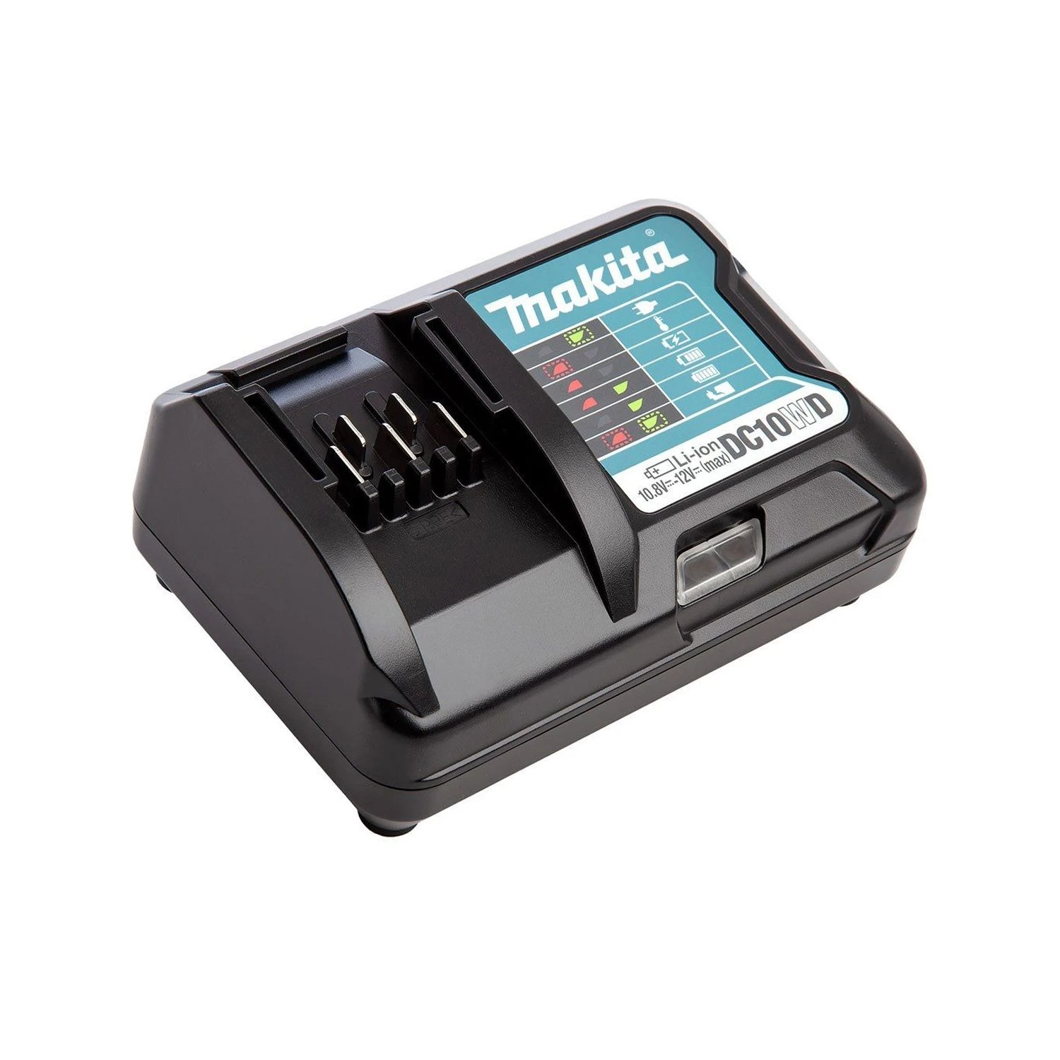 Makita DC10WD 10.8-12V Max CXT Slide Li-ion Battery Charger - Image 2