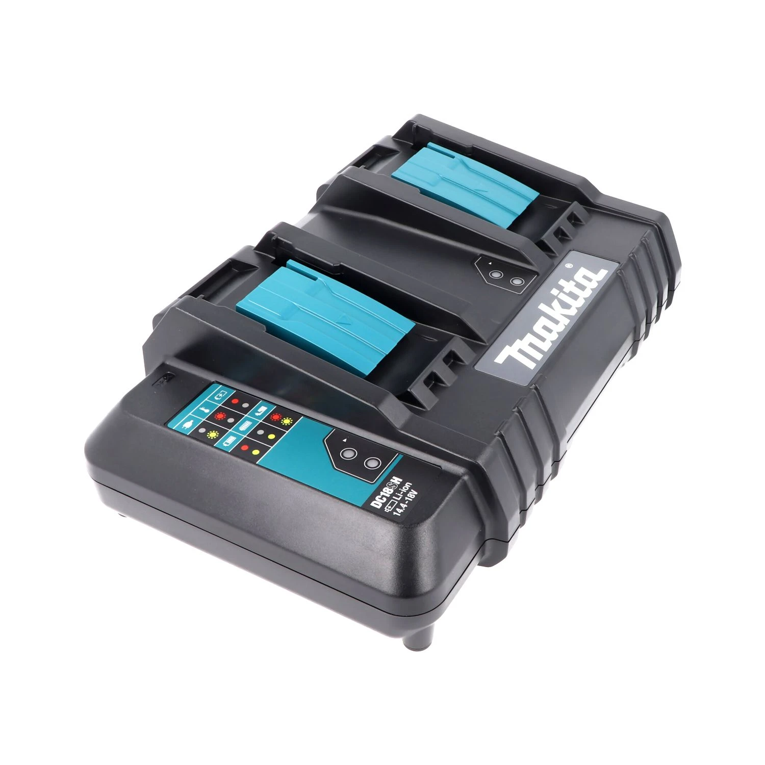 Makita DC18SH 14.4V - 18V Twin Port Multi Charger - Image 3