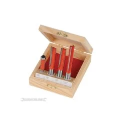 Kitchen Router Bit Set 4PCE 1/2" / 1/4"