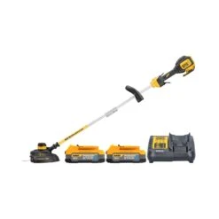 DeWalt DCM561PBS 18V XR Cordless Brushless String Trimmer With Split Shaft + 2 X 1.7Ah Powerstack Batteries & Charger