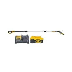 DeWalt DCMPS567 18V XR Cordless Brushless 200mm Pole Saw With 1 X 5.0Ah Battery & Charger