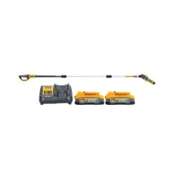 DeWalt DCMPS567 18V XR Cordless Brushless 200mm Pole Saw With 2 X 1.7Ah Powerstack Batteries & Charger