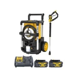 DeWalt DCMPW1600 18V / 36V XR Cordless Brushless 110 Bar Pressure Washer With 2 X 4.0Ah Batteries & Charger