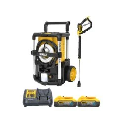 DeWalt DCMPW1600 18V / 36V XR Cordless Brushless 110 Bar Pressure Washer With 2 X 5.0Ah Powerstack Batteries & Charger