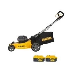 DeWalt DCMW564R 18V / 36V XR Cordless Brushless 480mm Lawn Mower With 2 X 5.0Ah Batteries
