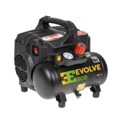 ACE & K DD1030 Evolve Eco 8 Bar Pressure 6L Silent Oil-Free Lightweight 2nd Fix Air Compressor 240V
