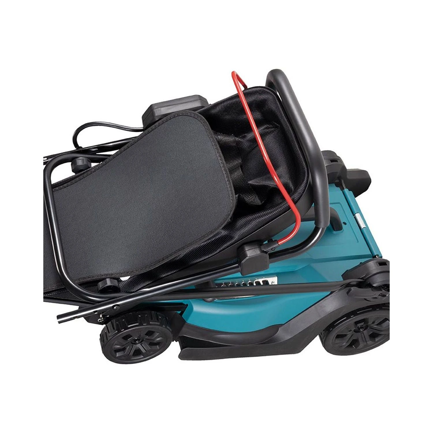 Makita DLM330 18V LXT Cordless 330mm Lawn Mower With 2 X 5.0Ah Batteries & DC18RD Twin Port Charger - Image 4
