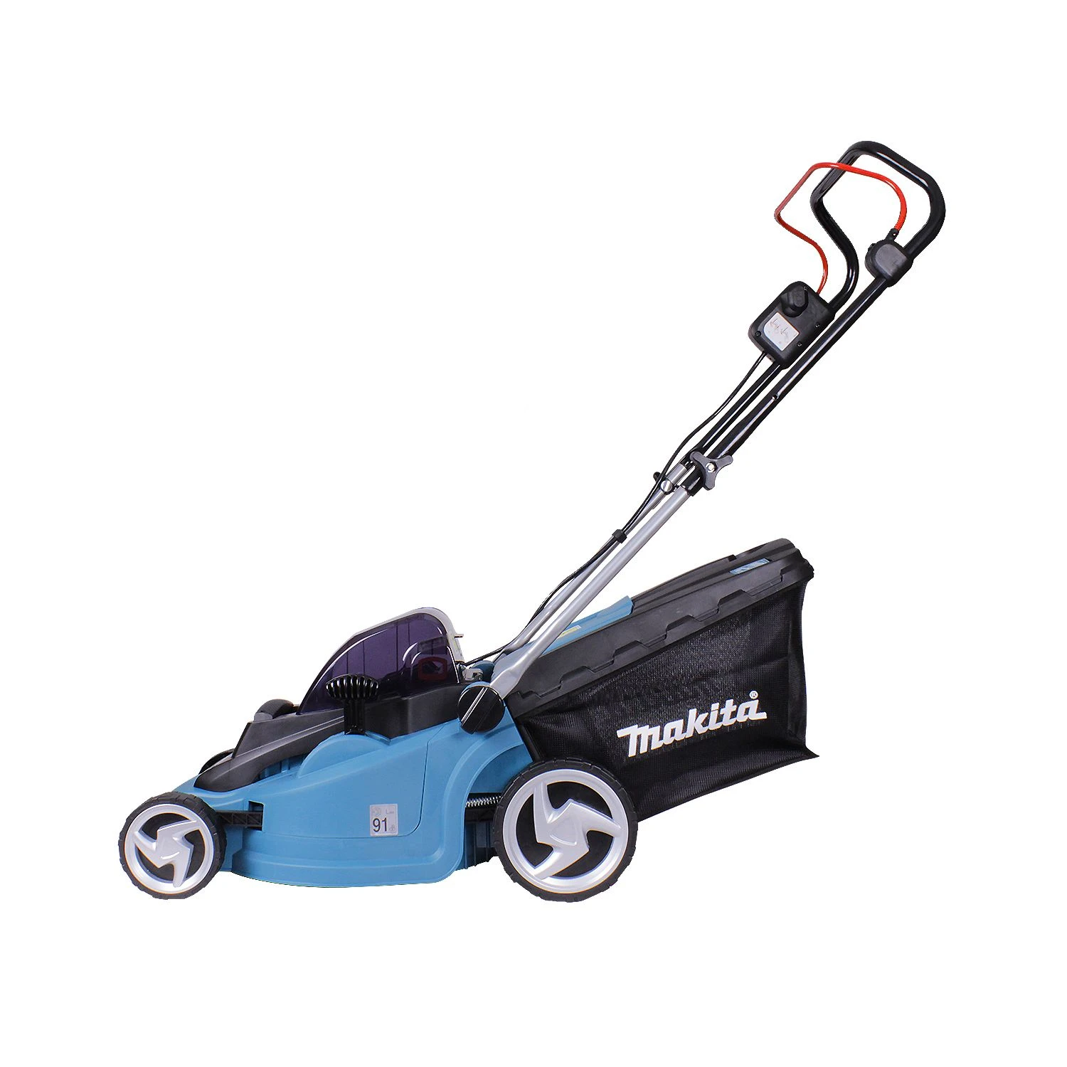 Makita DLM380 18V Twin Lawn Mower With 2 X 3Ah Batteries & DC18RC Charger - Image 2