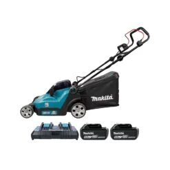 Makita DLM382PG2 18V/36V LXT Cordless 380mm Lawn Mower With 2 X 6.0Ah Batteries & Charger