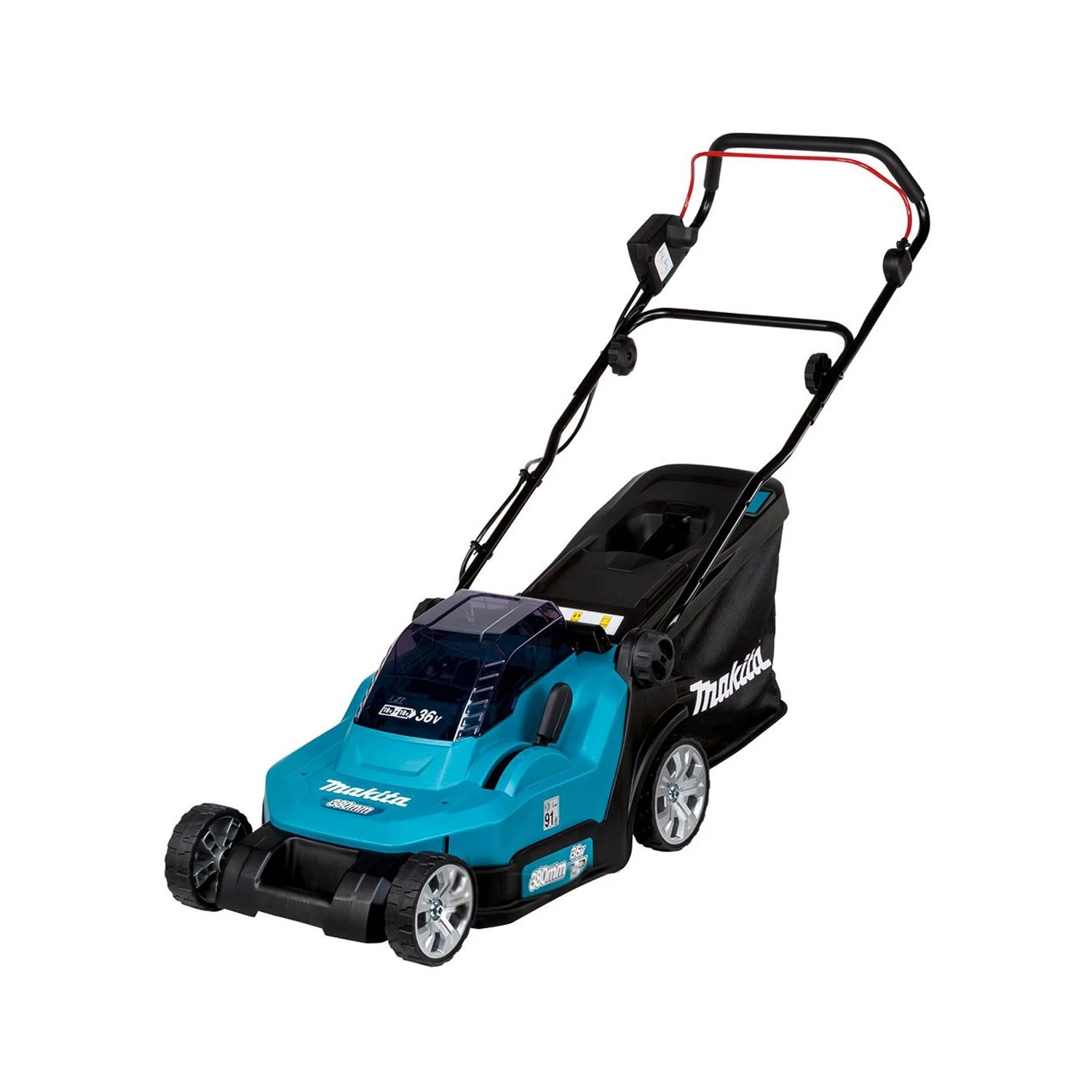 Makita DLM382Z 18V / 36V LXT Cordless Lawnmower 380mm Bare Unit - Image 2