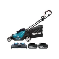 Makita DLM432PG2 18V/36V LXT Cordless 430mm Lawn Mower With 2 X 6.0Ah Batteries & Charger