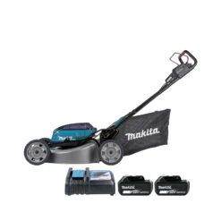 Makita DLM530 18V / 36V LXT Cordless Brushless 53cm Lawn Mower With 2 X 6.0Ah Batteries & Charger
