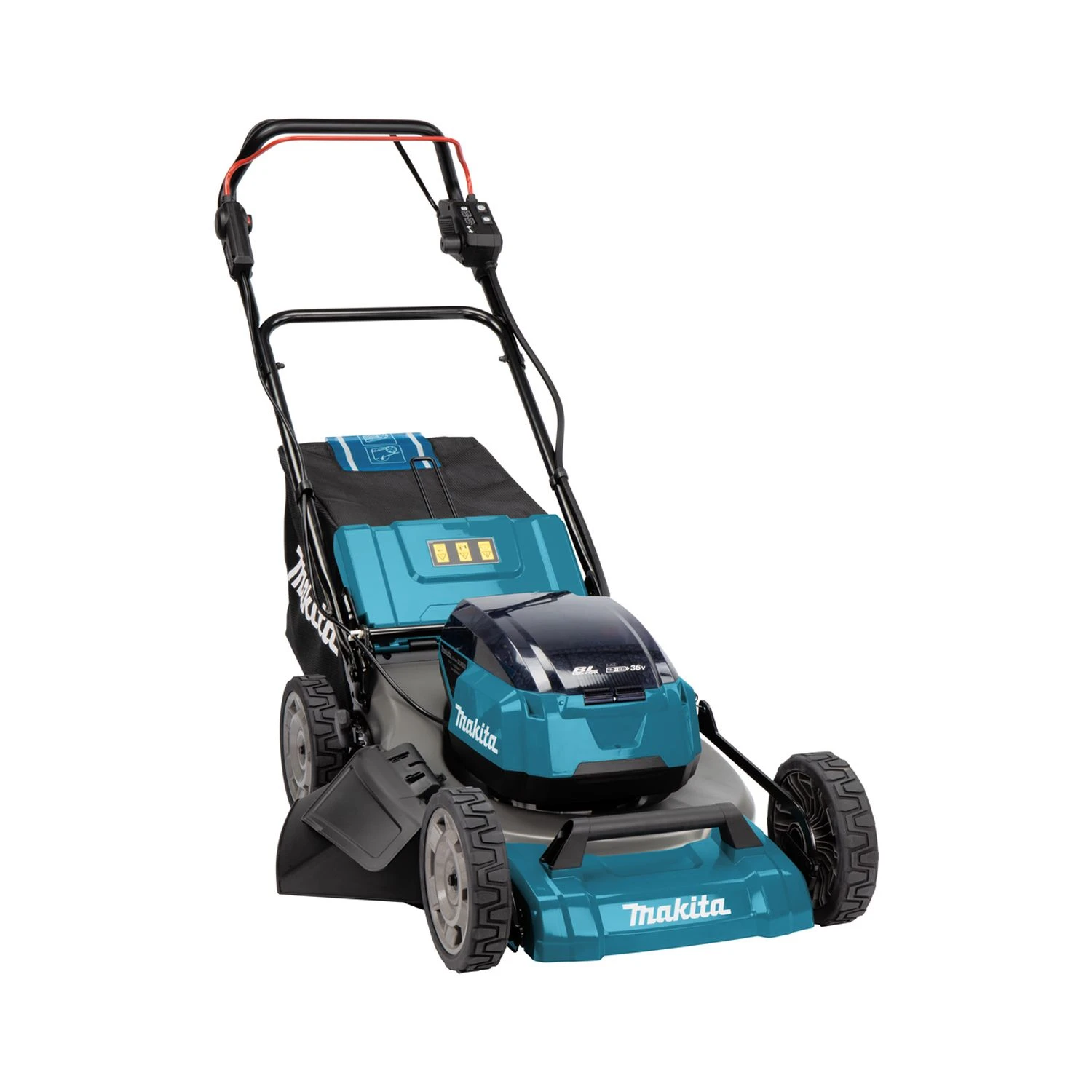 Makita DLM532Z 36V Cordless Brushless 530mm Lawn Mower Bare Unit - Image 3
