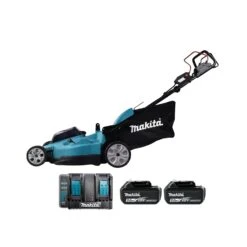 Makita DLM539CT2 18V/36V LXT Cordless Brushless 530mm Self Propelled Lawn Mower With 2 X 5.0Ah Batteries & Charger
