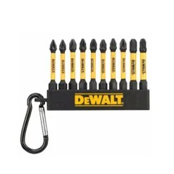 Dewalt DT7276-QZ 50mm 10 Piece Pz1 Pz2 Pz3 High Impact Screwdriver Bit Keyring