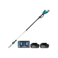 Makita DUA301PT2 36V Cordless Brushless Pole Saw With 2 X 5.0Ah Battery & Charger
