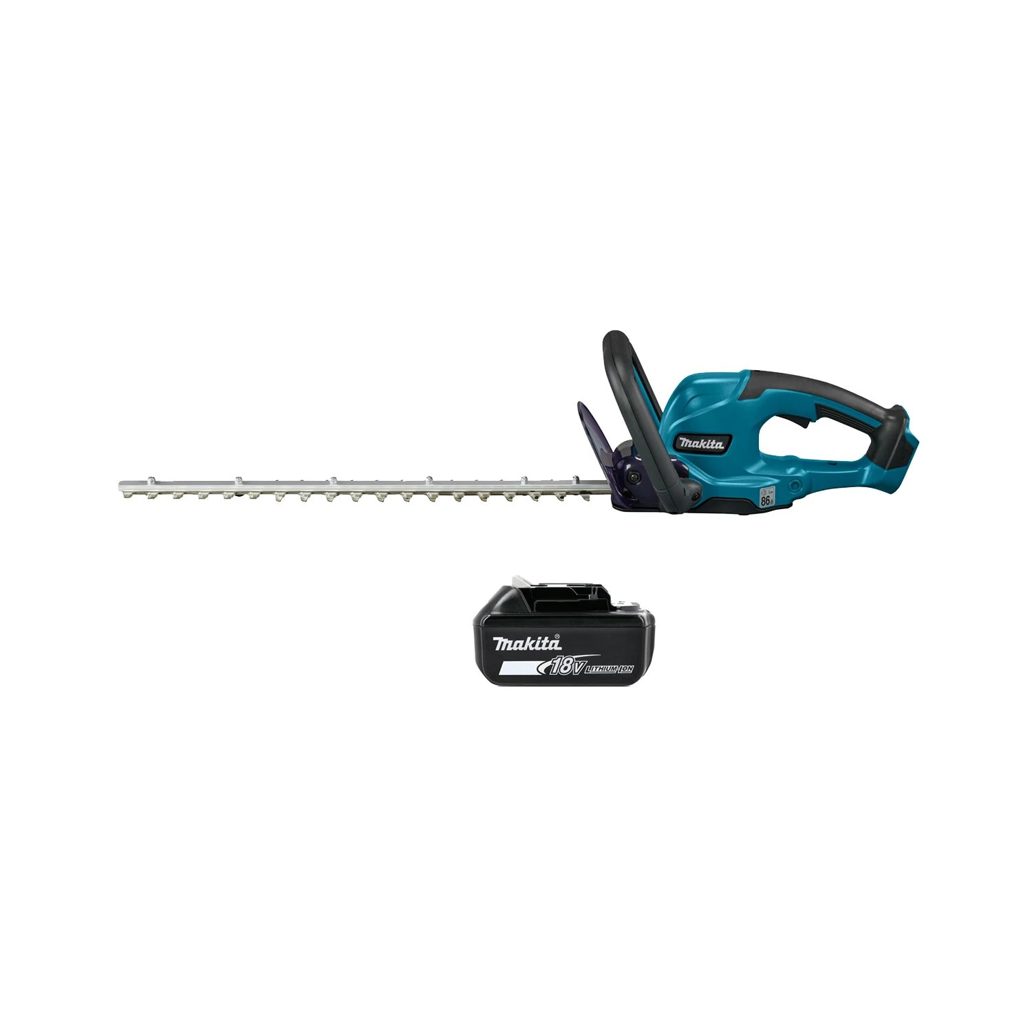 Makita DUH507 18V LXT Cordless 500mm Hedge Trimmer With 1 X 6.0Ah Battery